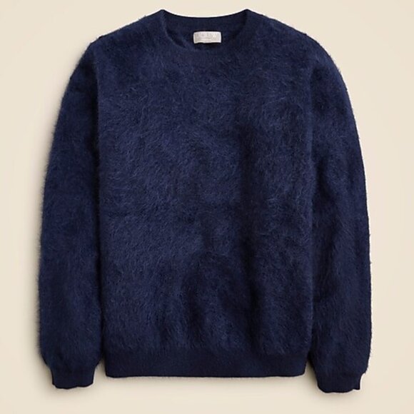 J.Crew Brushed Cashmere Relaxed Crewneck Sweater XXS - Picture 1 of 9